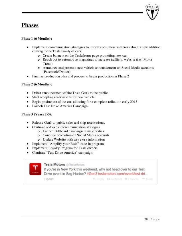 Tesla marketing plan pdf Tesla marketing plan pdf